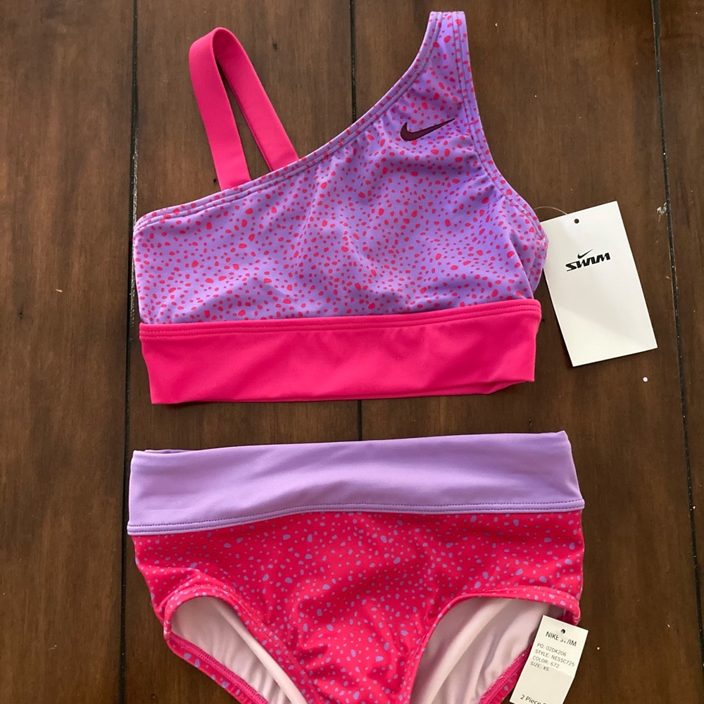 Girls Nike Swim 2 piece bathing suit